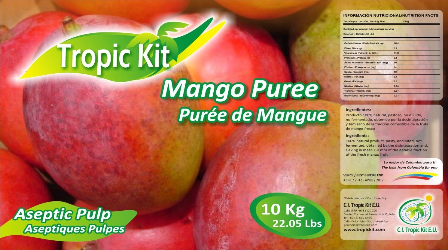 Passion Fruit – Aseptic Fruit Puree – Buck Creek Distributing